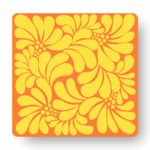 POSAVASOS AMARILLO