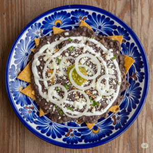 Chilaquiles de Frijoles