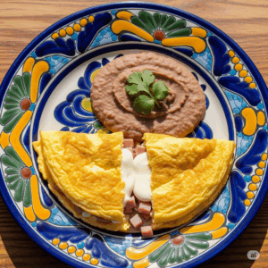 Omelet de Jamón y Queso