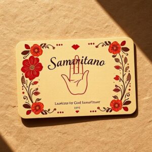Gift Card Samaritano (Especial)