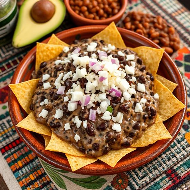 Chilaquiles de Frijol